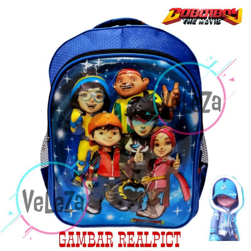 TAS RANSEL ANAK BOBOIBOY - TAS ANAK KARAKTER - TAS SEKOLAH PAUD TK SD - TAS ANAK