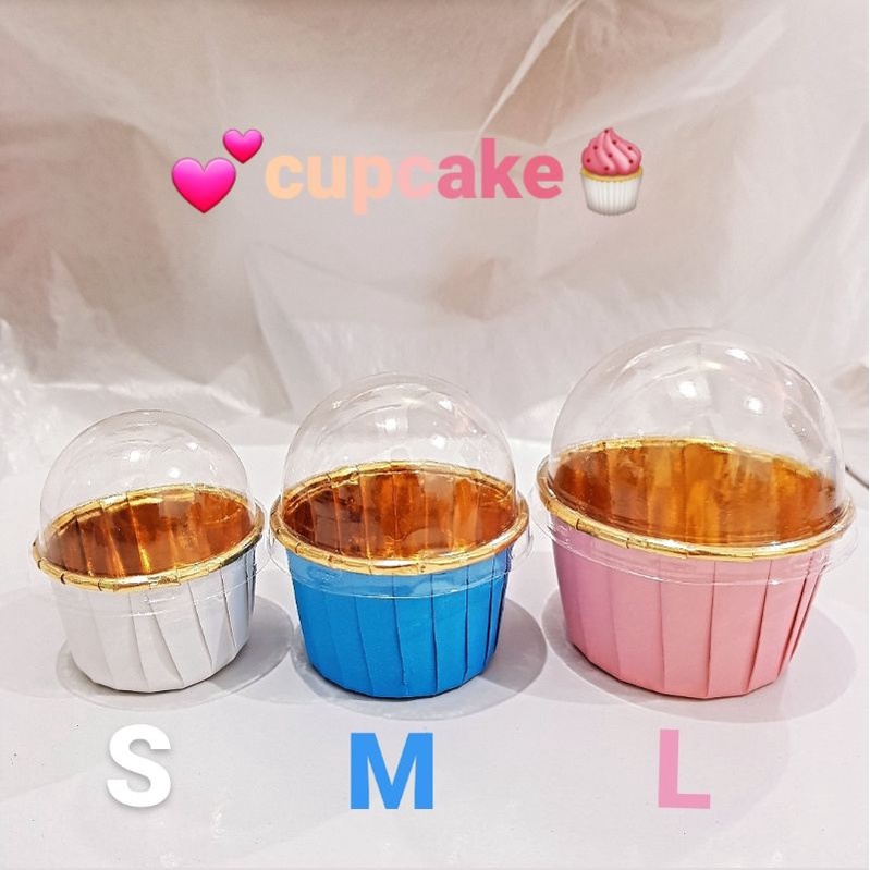 

10 pcs kertas cupcake+tutup size kecil/box cupcake/kertas kue/box kue/cupcake hampers/kertas muffin