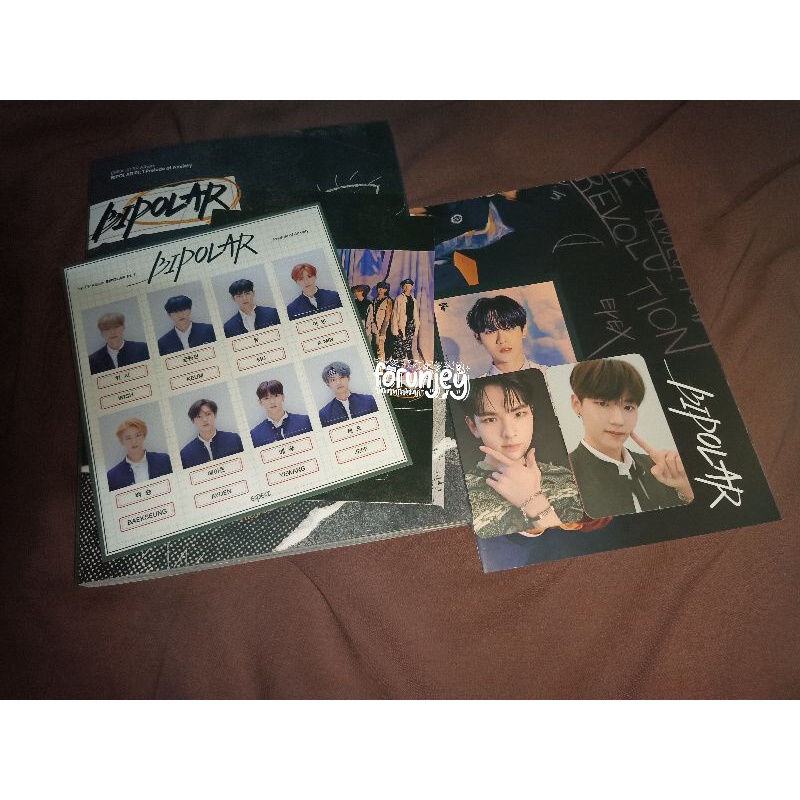 [READY STOCK] ALBUM DEBUT EPEX BIPOLAR Pt. 1 UNSEALED / MOHON BACA DESKRIPSI TERLEBIH DAHULU