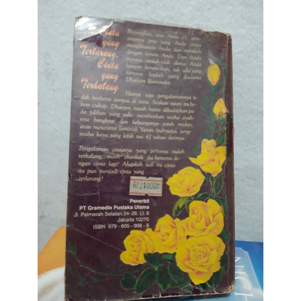 Buku Novel S Mara Gd, Cinta yang terlarang Cinta yang terhalang-1