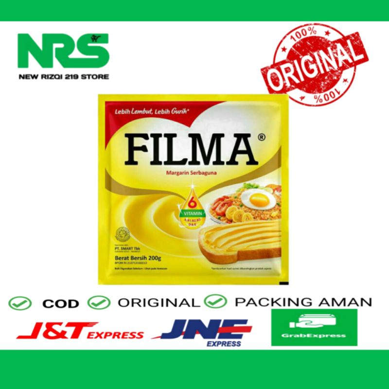 

Filma Margarine Serbaguna / Margarin Filma 200gr