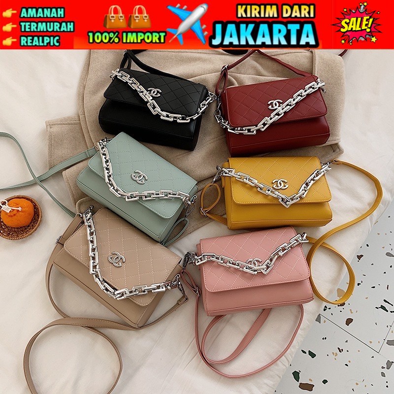 TI 3020 -  TAS KONDANGAN WANITA PESTA TAS BRANDED MURAH TAS WANITA BRANDED  - B