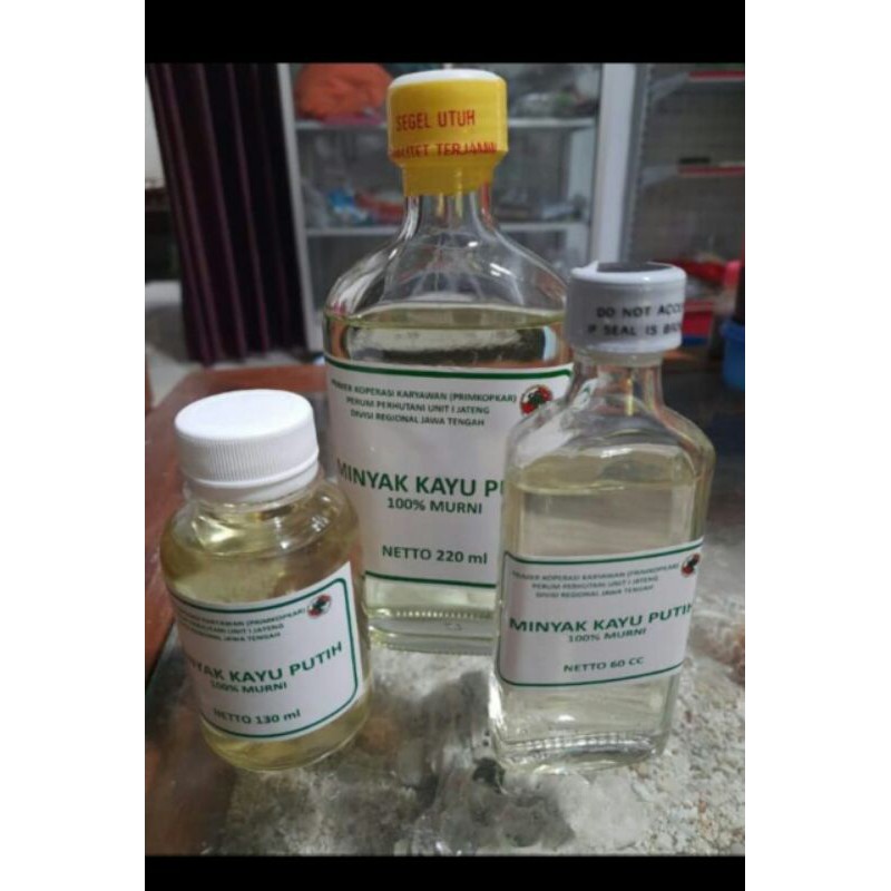 Minyak Kayu Putih Murni Perhutani 100% Murni Original