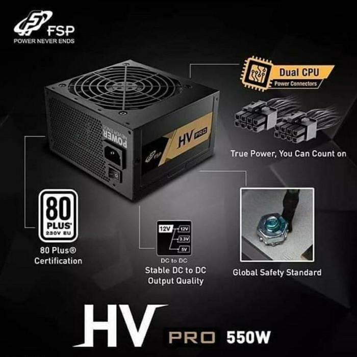 PSU FSP HV PRO 550W 80+ pure