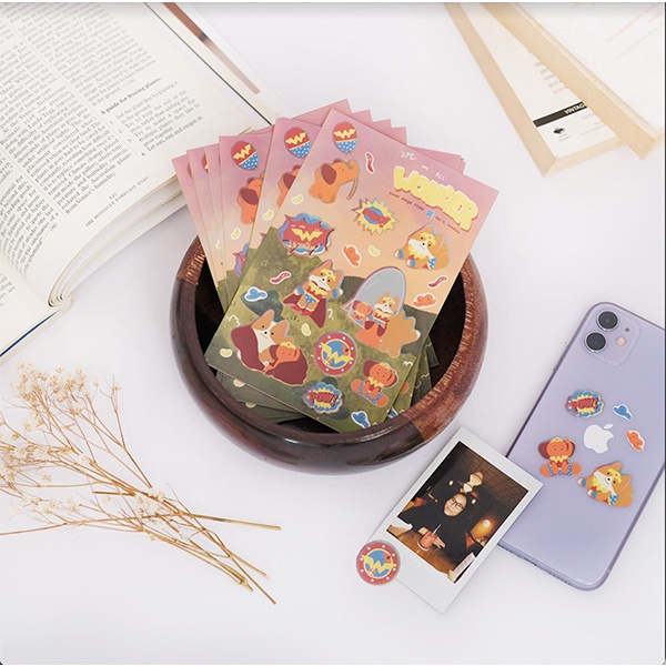 

SM X The.a.Studio Sticker Wonder Woman Stiker Lucu