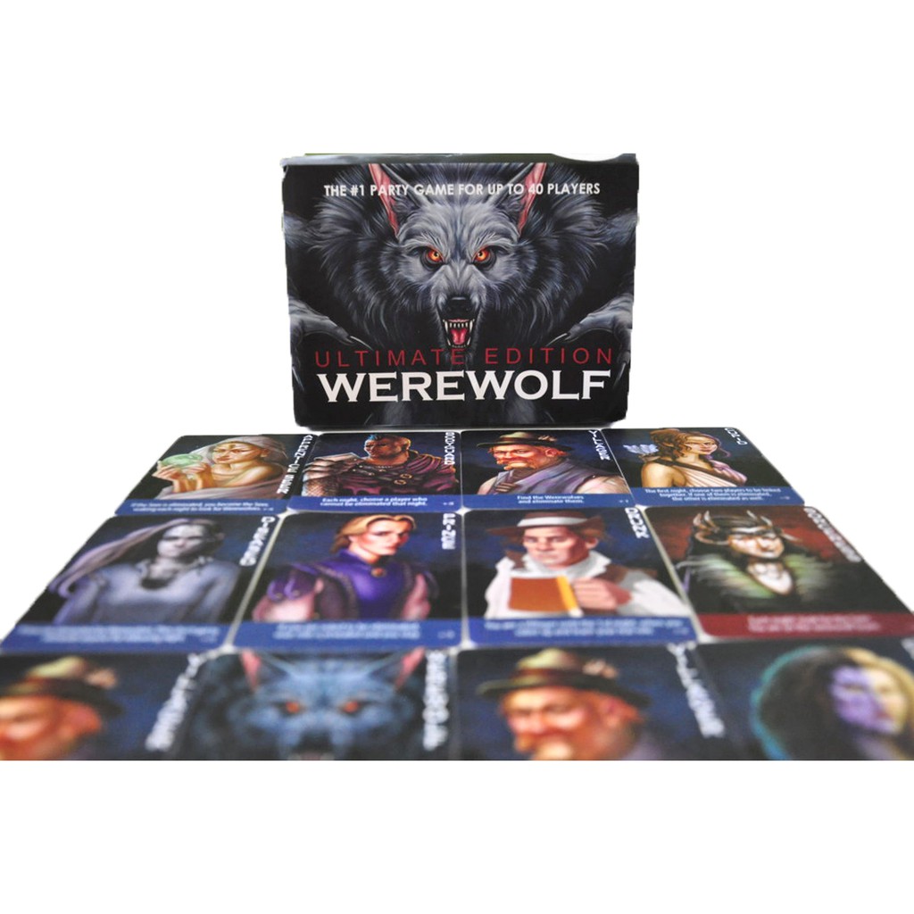 Kartu Werewolf Lengkap Berkas Sekolah