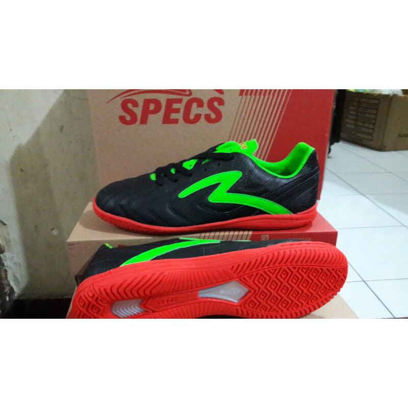 MANTAP Asli SPECS VALOR IN. Black. Baru 2017. Sepatu Futsal Specs. Murah Berkualitas
