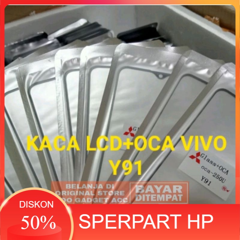 KACA LCD KACA DEPAN KACA TOUCHSCREEN VIVO Y91 Y91i Y91C Y93 Y95