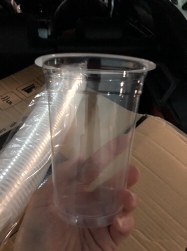 Per Pack Cup Gelas Plastik Pp 16 Oz Tebal 7 Gram Tanpa Tutup