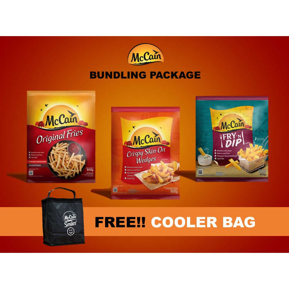 

[BUNDLE]Kentang McCain Party Pack 400Gr-800Gr Paket #2 - JB