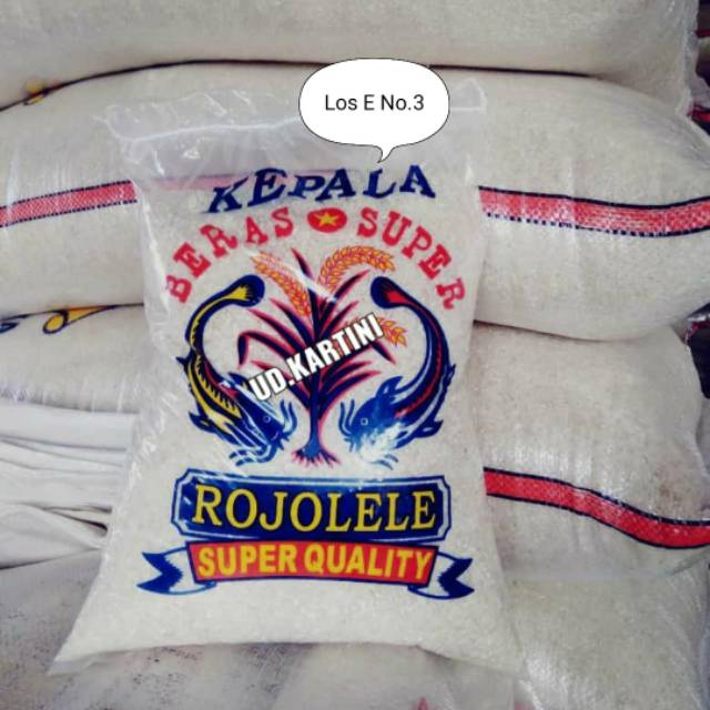 

Beras Rojo Lele 5 kg