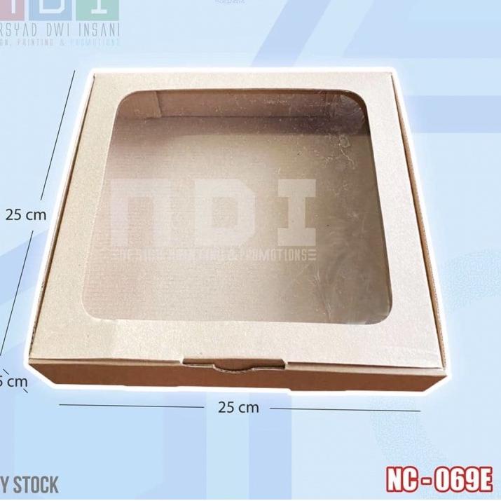 

♧ DUS BOX CORRUGATED + MIKA 1 PAk (ISI 20 pcs) Uk. 25x25x5cm ♦