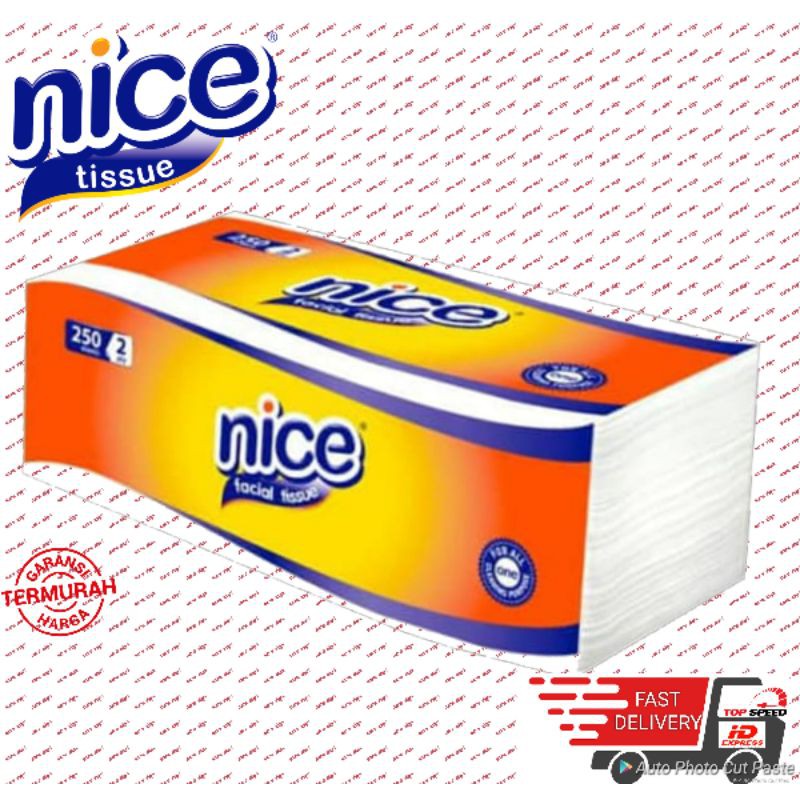 Nice Tissue Wajah Soft Pack 250 sheets-1