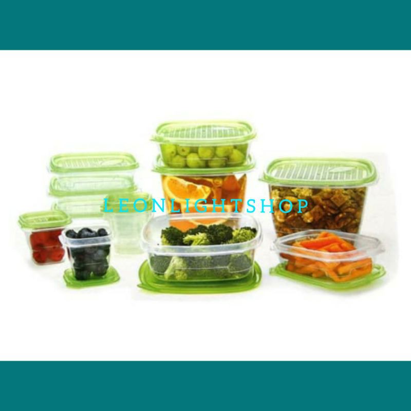 KRISHOME SET 24PCS WADAH MAKANAN/ACE FOOD STORAGE CLIP AND FRESH/ACE HARDWARE TEMPAT BEKAL MAKANAN/