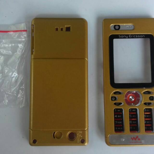 Casing fullset sony ericsson w880 w880i gold