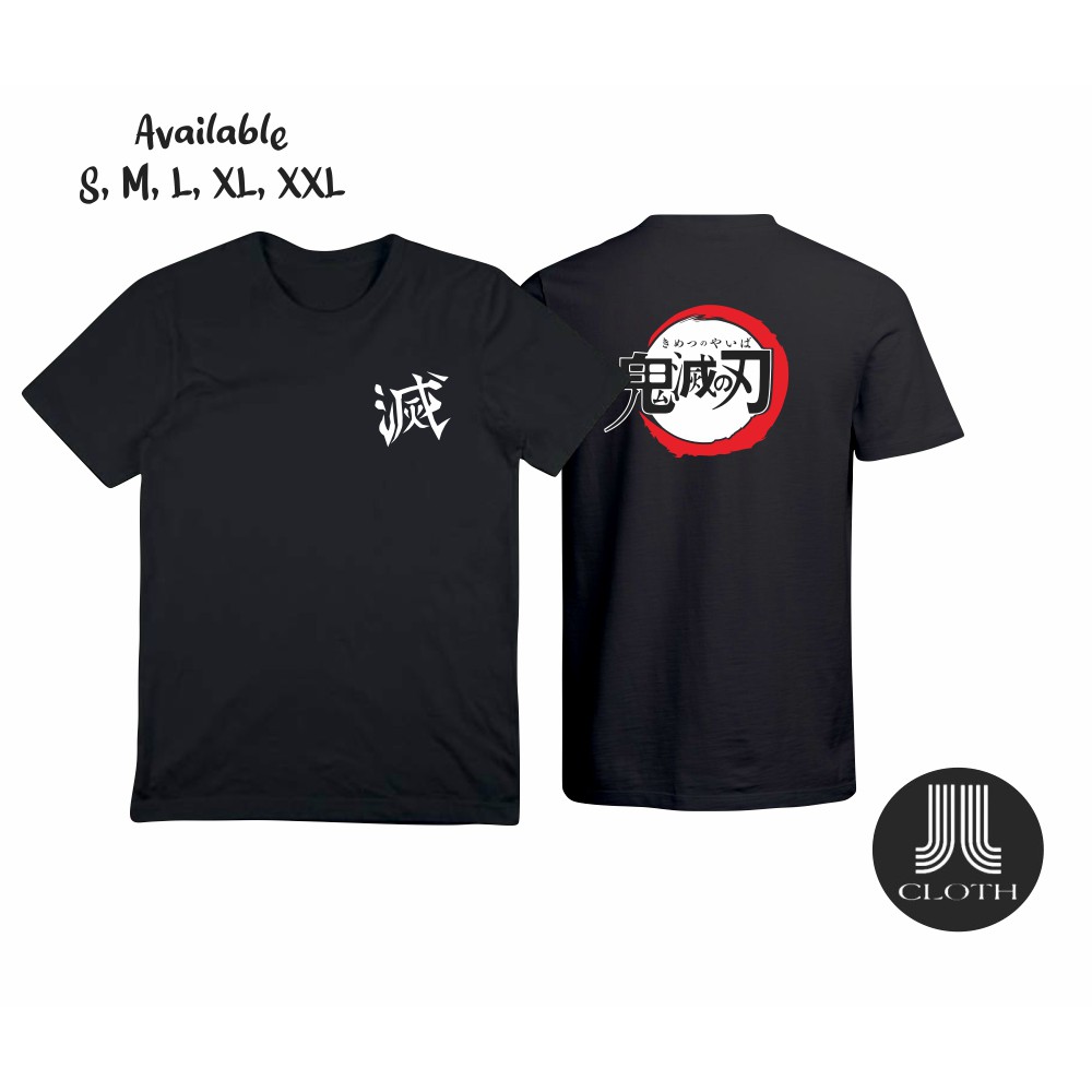 Jual T SHIRT BAJU KAOS ANIME KIMETSU NO YAIBA DEMONS SLAYER TANJIROU