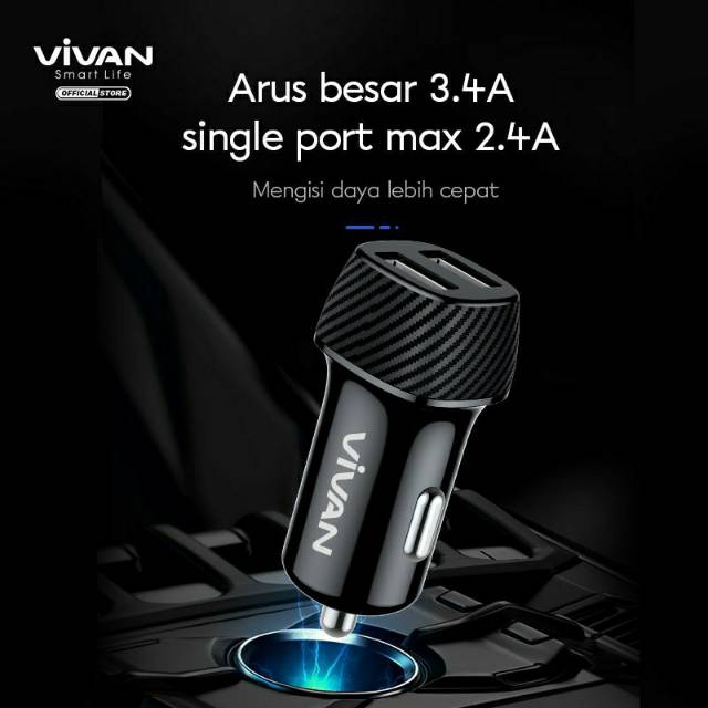 Vivan CC02C Car Charger