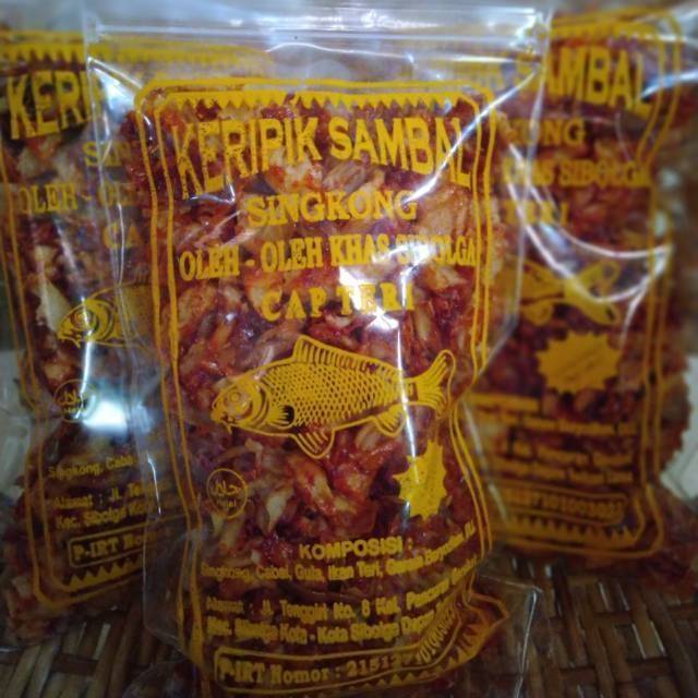 

1 KG keripik sibolga cap teri enak renyah termurah