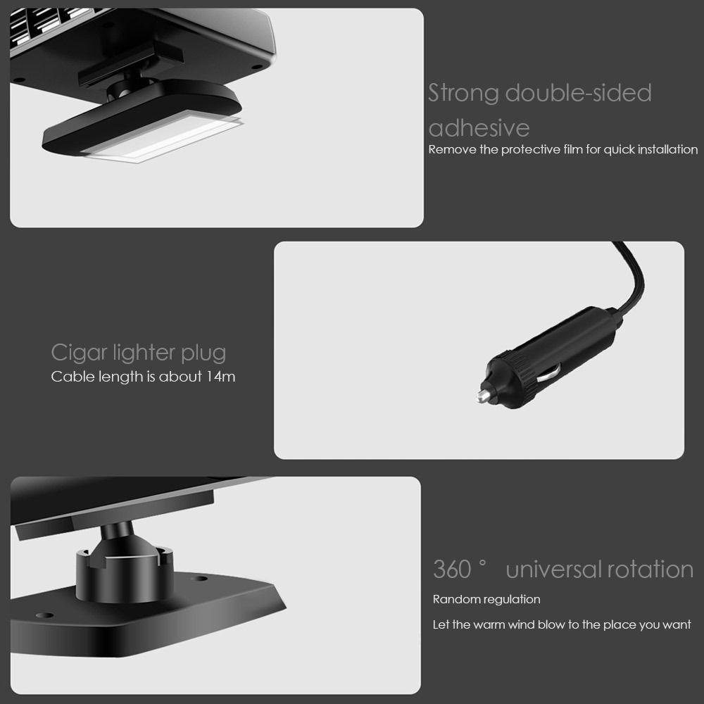 Top Car Heater Aksesoris Luar Ruangan Defroster Tabir Angin Mobil