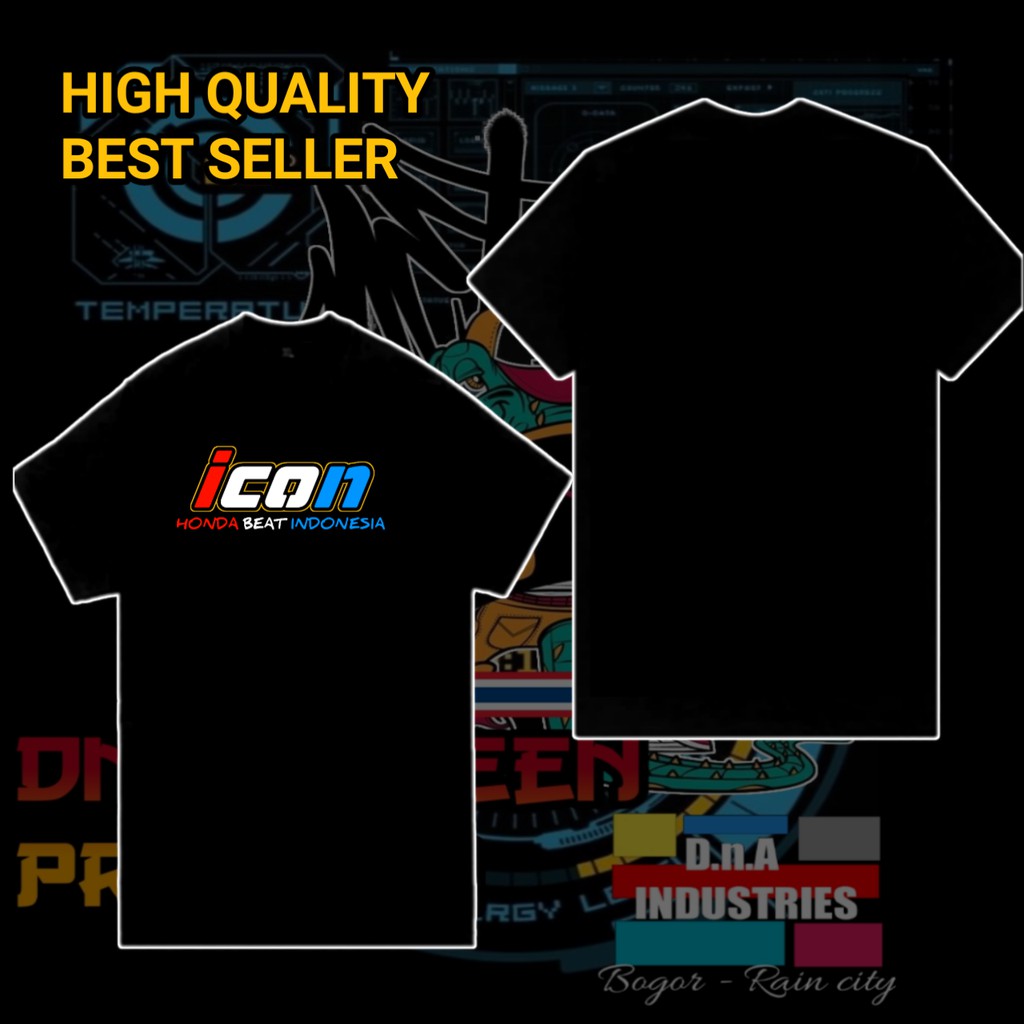 Kaos Honda Beat Modifikasi Pakaian Atasan Pria Baju Distro