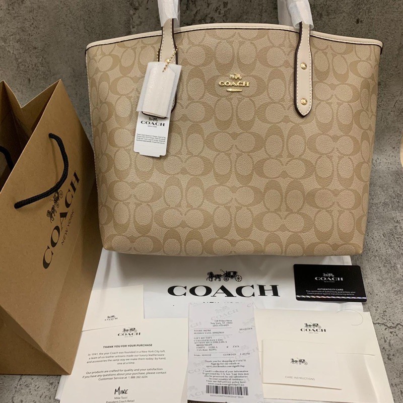 Tas Wanita CH Zip tote Signature 100%