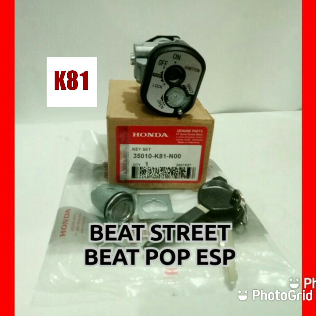 Jual KUNCI KONTAK KUALITAS ORIGINAL BEAT ESP,BEAT F1 NEW,BEAT STREET