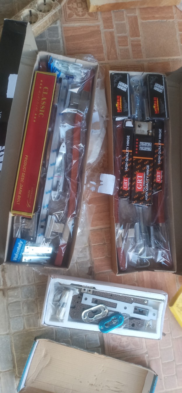 Handle Pintu Laci Gagang Lemari Gagang Laci Alumunium Nium Tahan Karat Kotak Rintik 12 Cm Minimalis