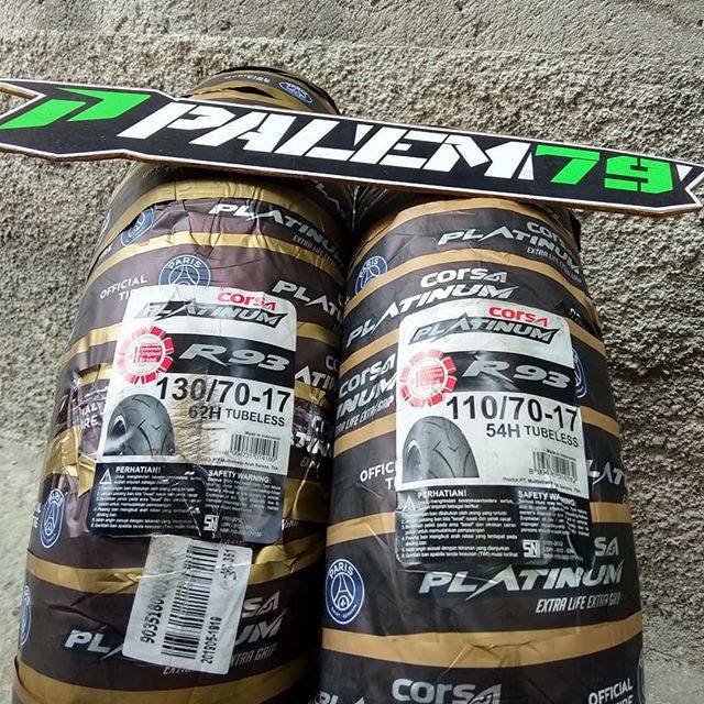 Ban Supermoto Corsa R93 17 - 110 & 130 CRF Dtracker KLX 150 Depan Belakang