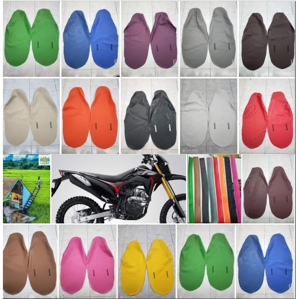 BUNGKUS  jok crf / kulit jok motor trail HONDA crf / sabuk jok crf