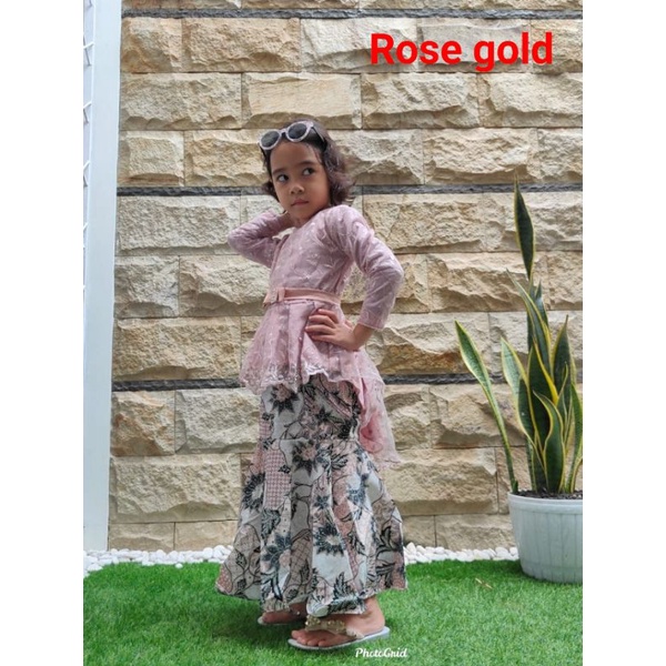 SETELAN KEBAYA ANAK/KEBAYA AURORA ANAK/KEBAYA WISUDA ANAK