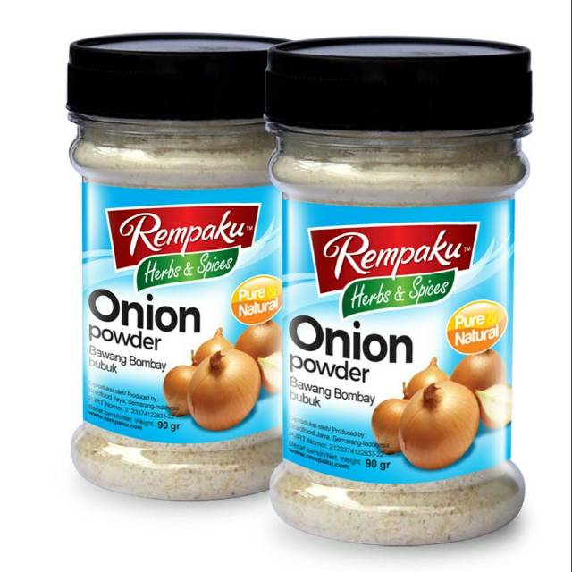 

Onion Powder / Bawang Bombay Bubuk / Premium Quality / Rempaku / 90 gr
