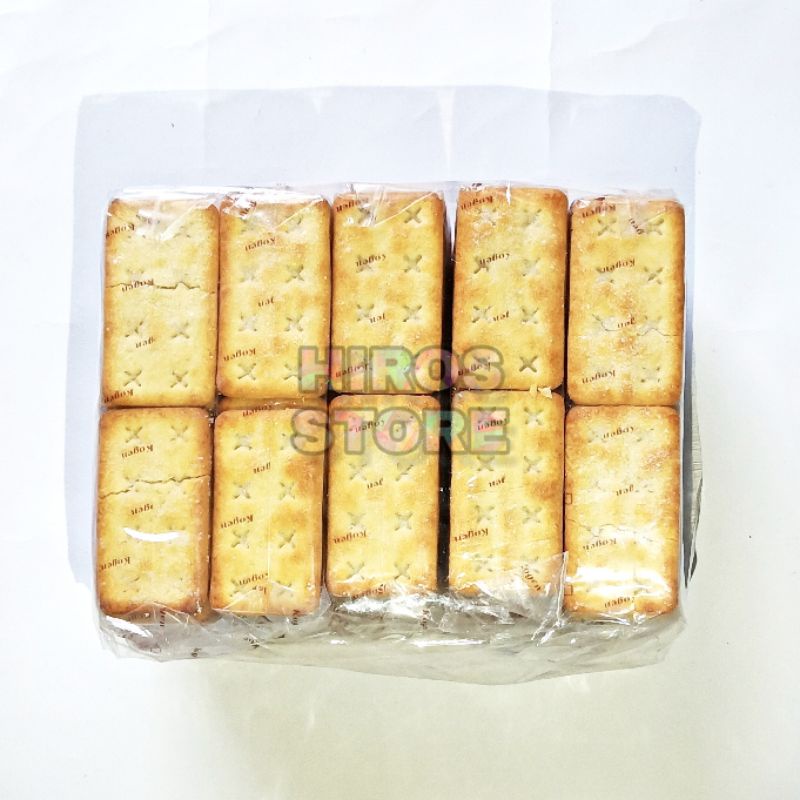 

BISKUIT CRACKER GULA KOGEN 5 PACK • BISCUIT KHONG GUAN KILOAN.