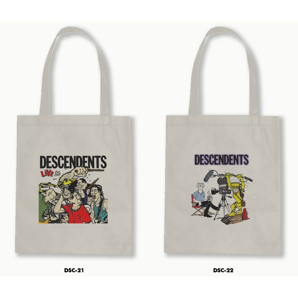 TOTE BAG BLACU - DESCENDENTS 02