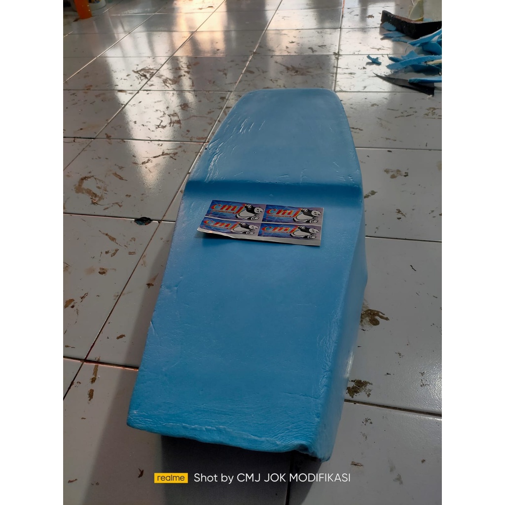 Spon Jok GL 100 Anti gembos - busa biru jok gl 100 anti gembos