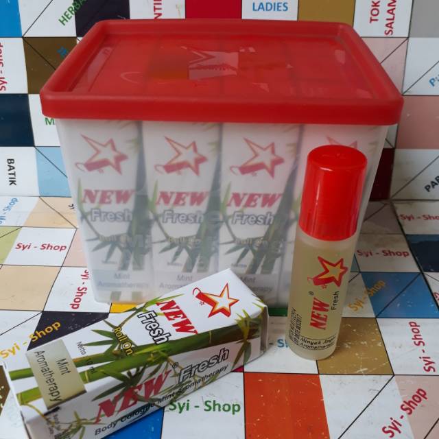 Minyak Aromatherapy New Fresh Wangi Segar Jeruk Nipis 10ml