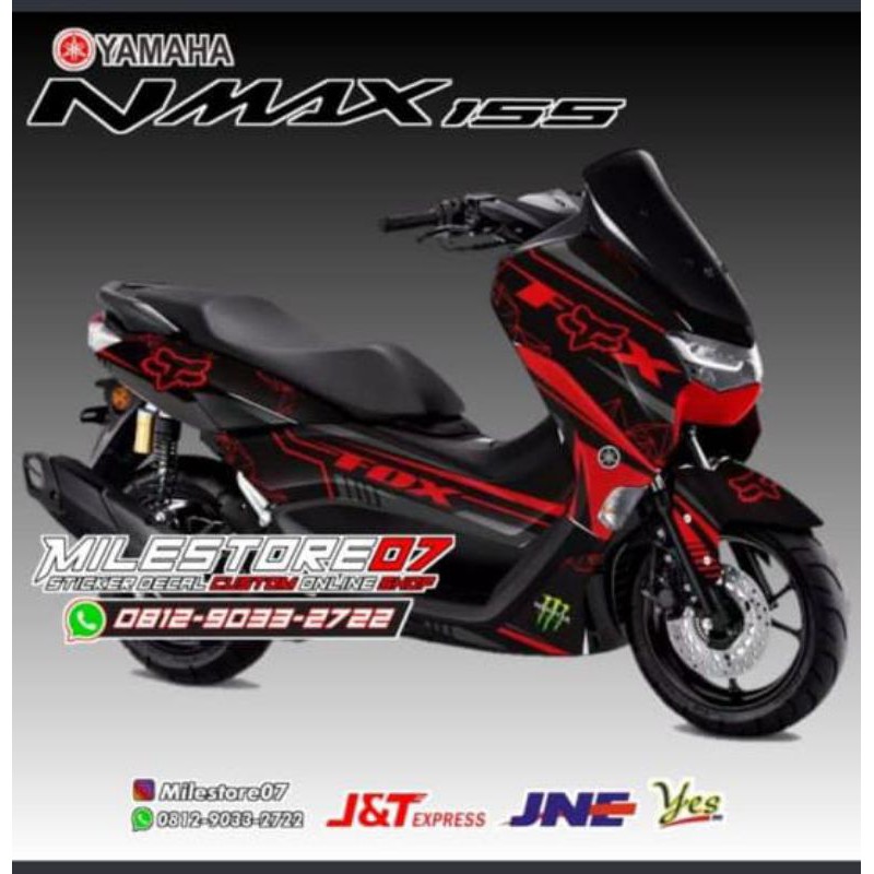 Decal Sticker New Nmax 155 2020 Fox
