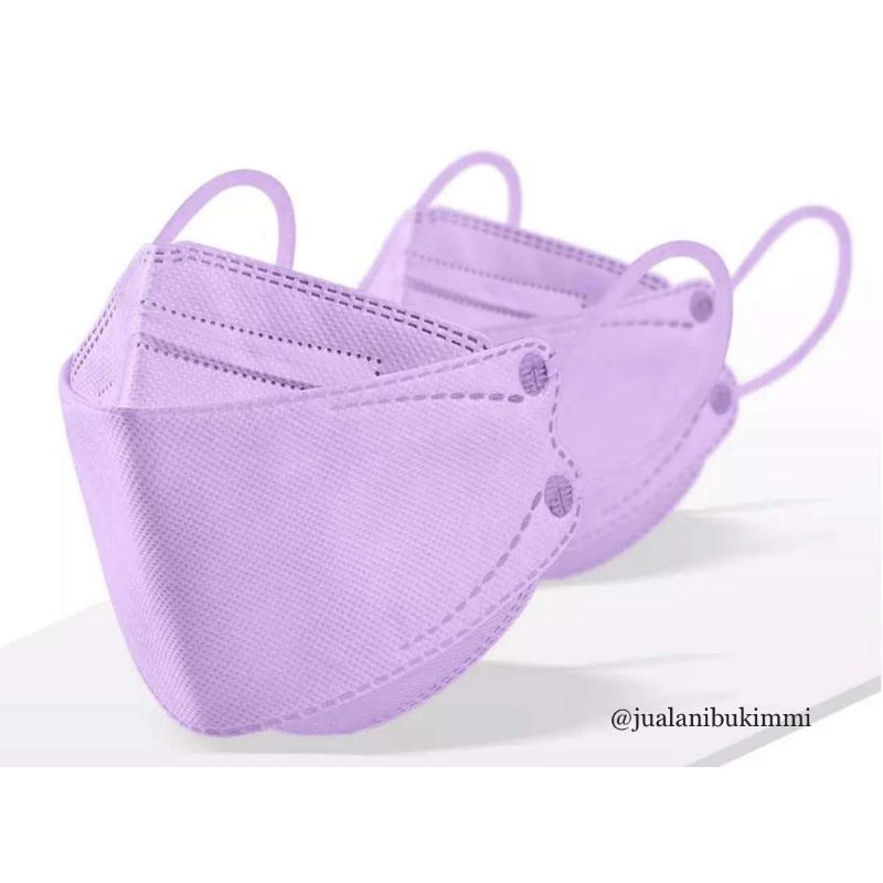 Masker Mouson KF94 Lilac / Ungu Muda isi 10pcs