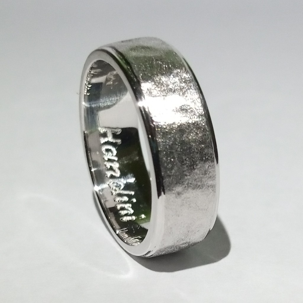 Bisa Pesan Model Garansi Silver Asli Cincin Kawin Perak Tunangan Nikah Gratis Tulis Ukir Nama Id182
