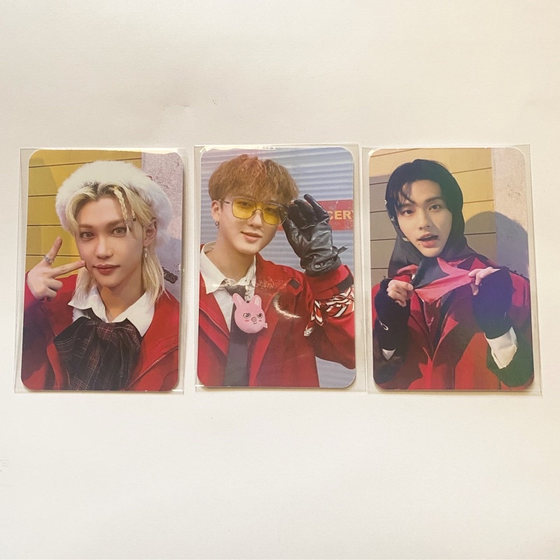 WTS STRAY KIDS PHOTOCARDS CHRISTMAS EVEL YES24 POB HYUNJIN FELIX CHANGBIN