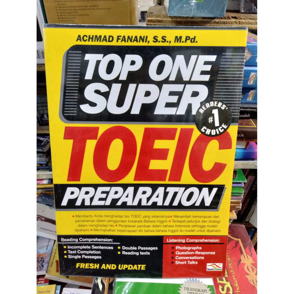 99 Lolos Toeic Bonus CD Audio Listening Shopee Indonesia