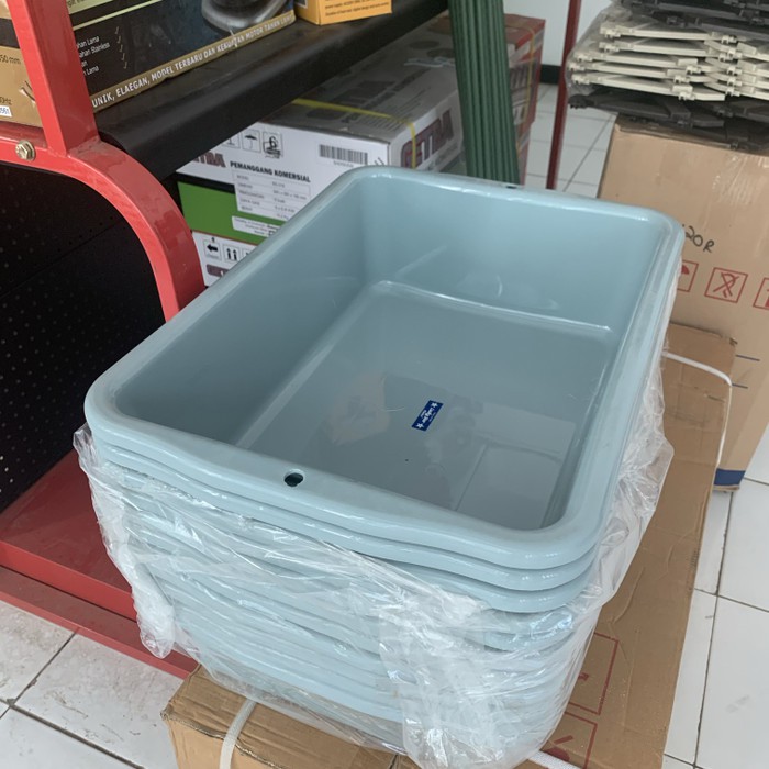 Bak pasir kucing bak segi jumbo 2208A XXL hemat ongkir min 5