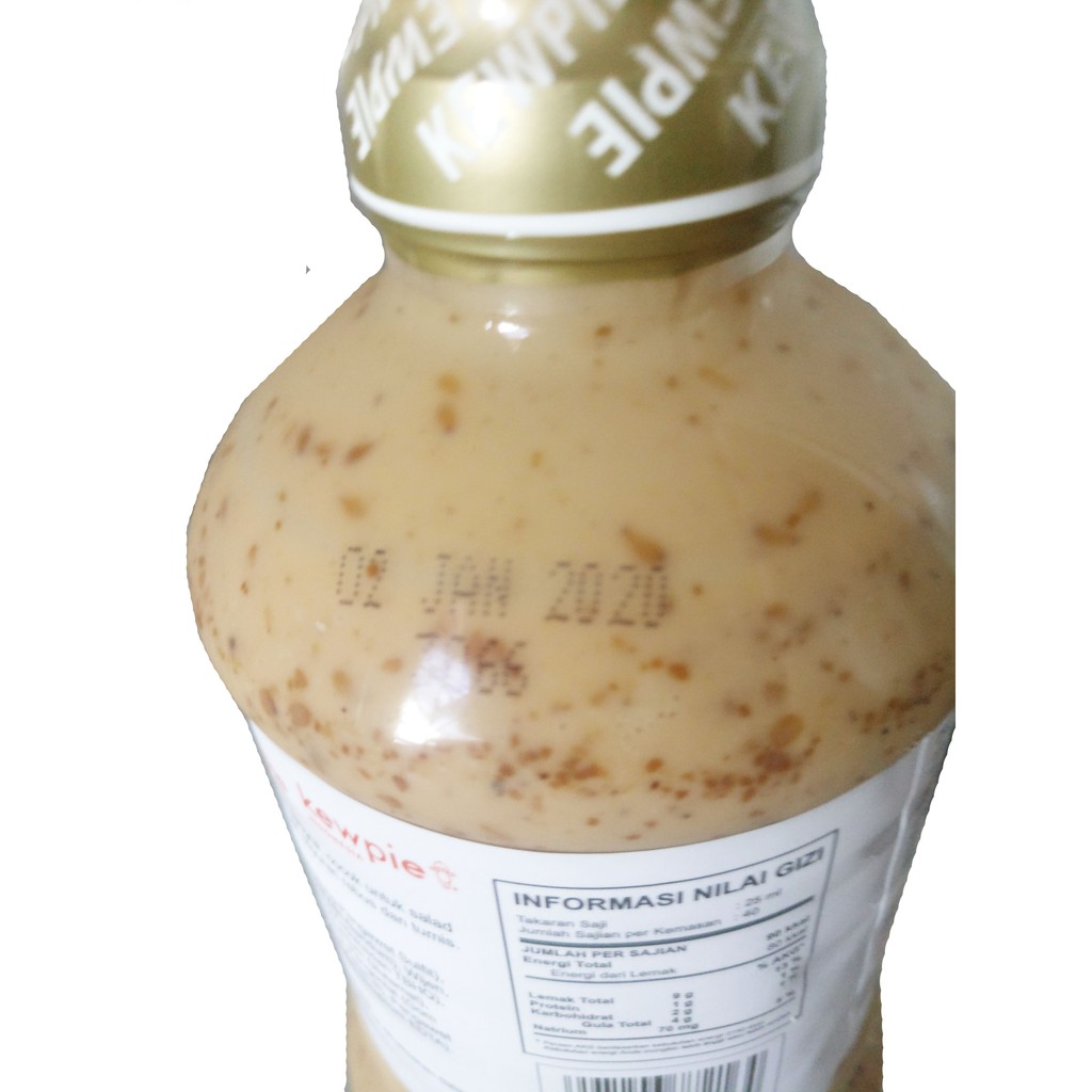 Kewpie Salad Dressing Roasted Sesame 1 LTR HALAL Saus Wijen Saus Salad