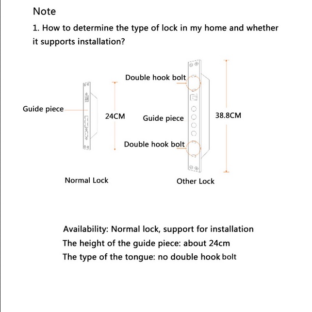 Mijia Smart Door Lock E Fingerprint Password Bluetooth unlcok