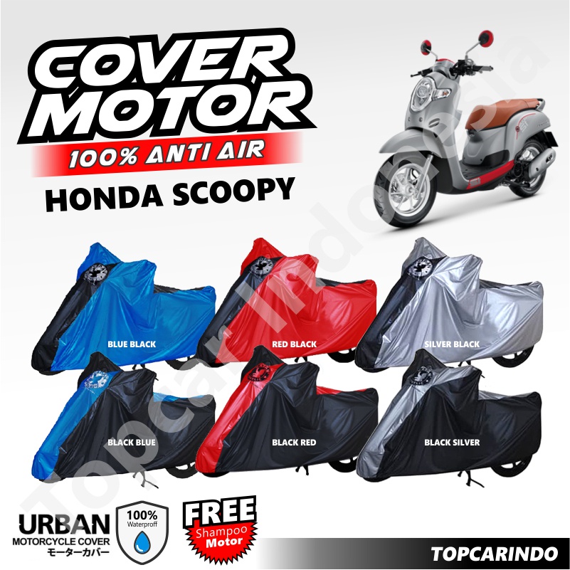 URBAN Cover Motor Honda Scoopy Sarung Penutup Selimut Pelindung Body Indoor Outdoor