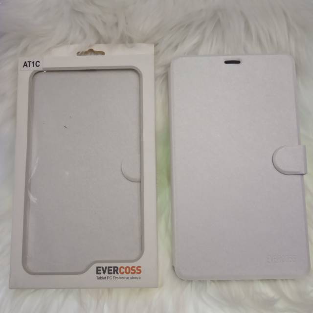 FLIP COVER / SARUNG TAB EVERCOSS AT1C