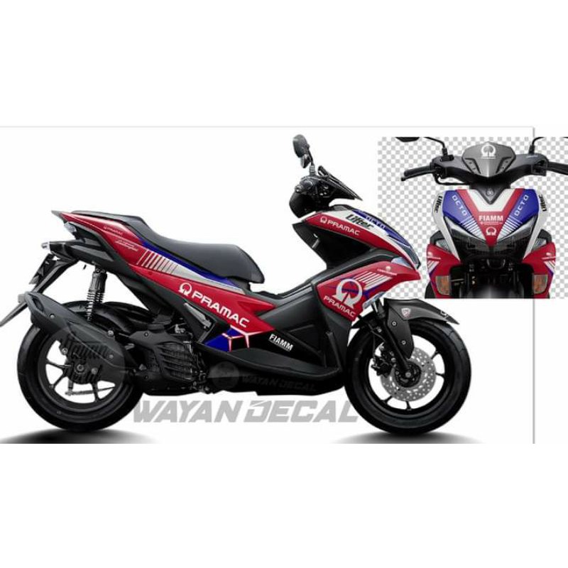 DECAL AEROX DUCATI PRAMAC