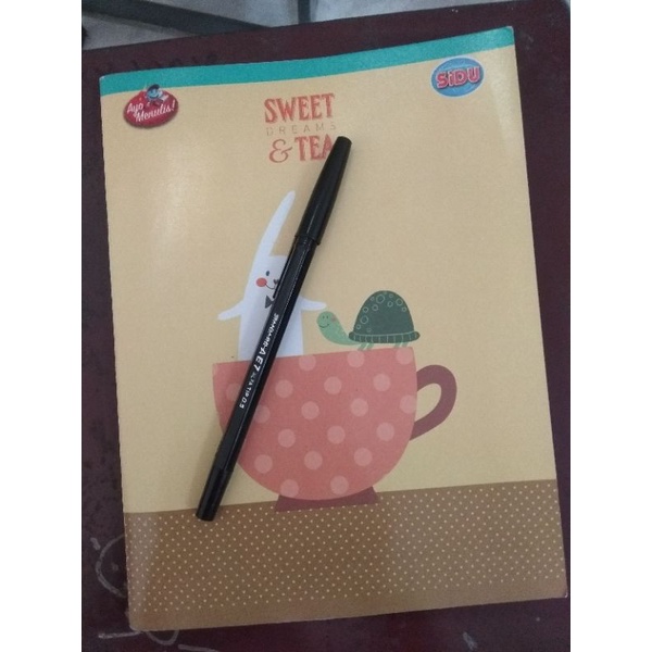 

pulpen dan buku tulis