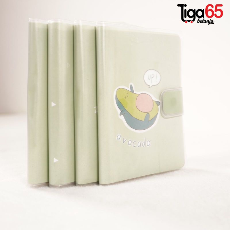 365 Buku Notebook Sampul Plastik Mika A7 70 Lembar / BOOK CK645