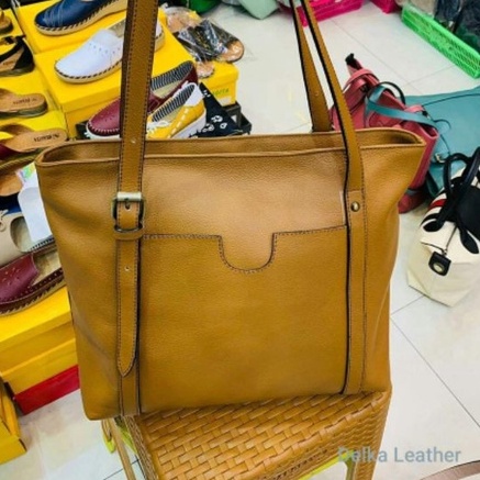 Tas Kulit Sapi Asli DL772 Wanita/ Tas Papirut Asli Kulit Sapi Garut/ Tas Selempang Kulit Sapi Asli 1