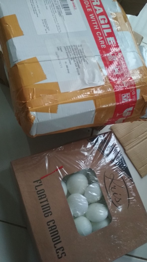 Kris Lilin Apung Floating Candles 50 Pcs
